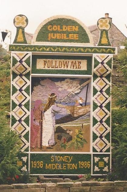 1986 Main well 50th anniversary of village well dressing.